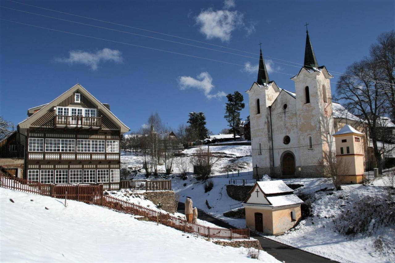 Pension Grantl Kasperske Hory Exterior foto